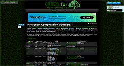 Desktop Screenshot of coderforlife.com